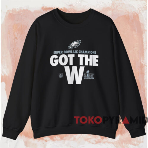 Philadelphia Eagles Parade Super Bowl Lix Champions Shirt Black Sweatshirt
