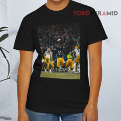 Philadelphia Eagles Push On 2025 Black T shirt