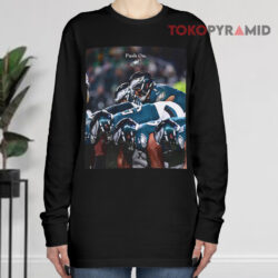 Philadelphia Eagles Push On T-Shirt 3 Philadelphia Eagles Push On Long sleeved