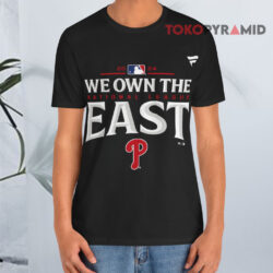 Philadelphia Phillies 2024 We Own The Nl East Black T shirt