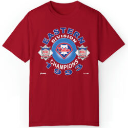 Philadelphia Phillies Eastern Division Champions 1993 T-Shirt 5 Philadelphia Phillies Eastern Division Champions 1993 T shirt