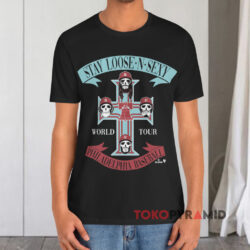 Philadelphia Phillies Stay Loose 'n' Sexy World Tour Black T shirt