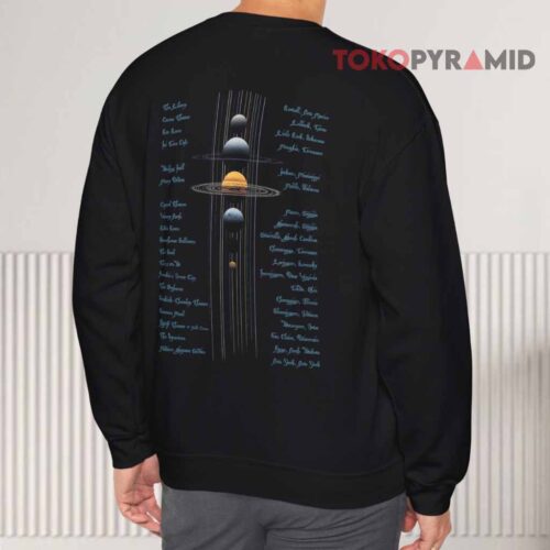 Phoebe Bridgers Planetarium Sweatshirt Back Phoebe Bridgers Planetarium Sweatshirt Back