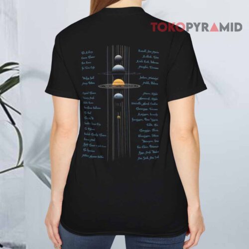 Phoebe Bridgers Planetarium T shirt Back Phoebe Bridgers Planetarium T shirt Back