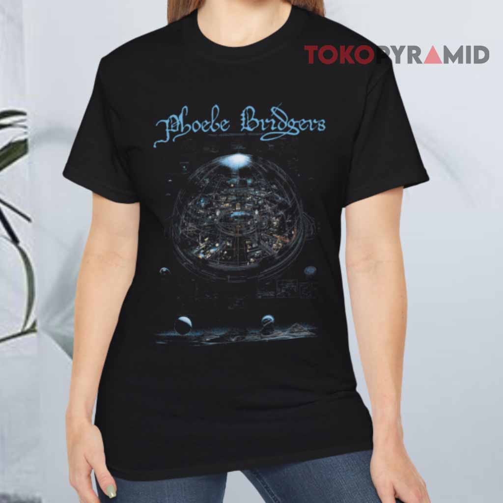 Phoebe Bridgers Planetarium T shirt Front Phoebe Bridgers Planetarium T shirt Front