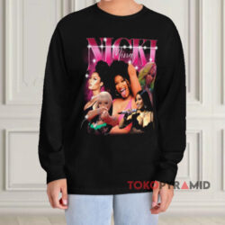 Pink Friday 2 World Tour Nicki Minaj Shirt 4 Pink Friday 2 World Tour Nicki Minaj Black Long sleeved