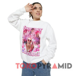 Pink Summer Carnival Tour 2023 Shirt 1 Pink Summer Carnival Tour 2023 White Sweatshirt