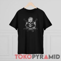 Pirate Skull Blood Graphic Hanging T shirt
