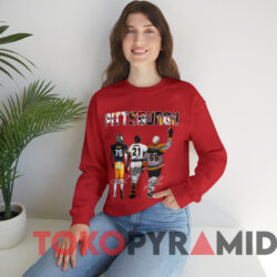 Pittsburgh Sports Teams Greene Clemente Mario Lemieux T shirt Red Sweatshirt