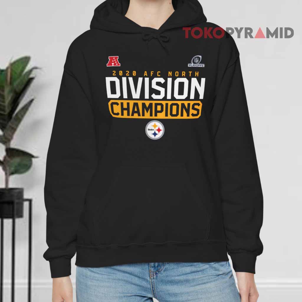 Pittsburgh Steelers 2020 Afc North Division Champions Hoodie Pittsburgh Steelers 2020 Afc North Division Champions Hoodie