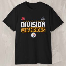 Pittsburgh Steelers 2020 Afc North Division Champions T shirt