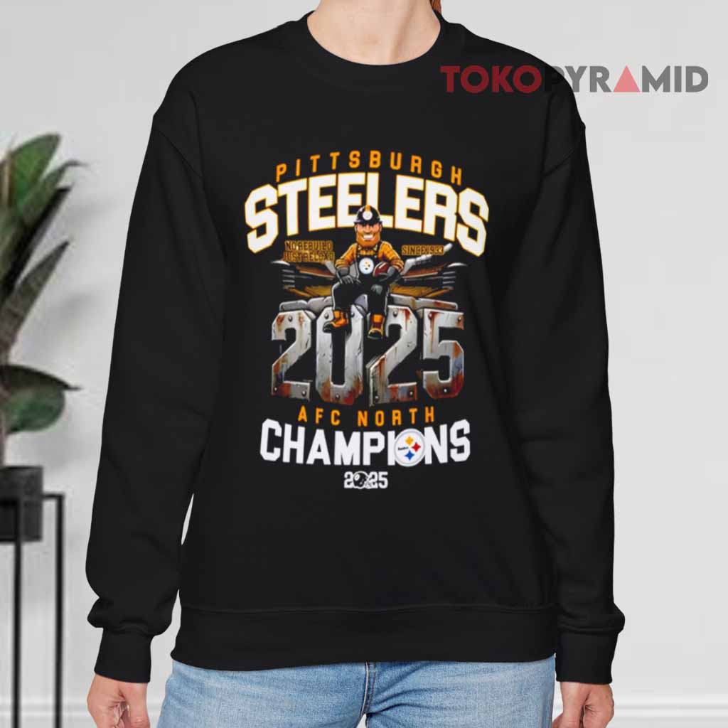 Pittsburgh Steelers Afc North Champions 2025 Sweatshirt Pittsburgh Steelers Afc North Champions 2025 Sweatshirt