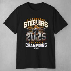 Pittsburgh Steelers Afc North Champions 2025 T shirt