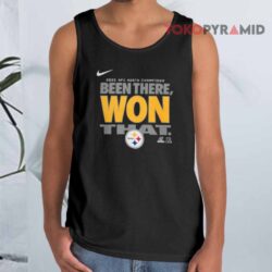Pittsburgh Steelers Nike 2025 Afc North Champions Been There Won That Tank Top