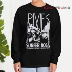 Vintage Pixies Surfer Rosa 30th Anniversary Shirt 4 Pixies Surfer Rosa 30th Anniversary Long sleeved