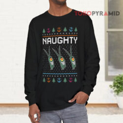 Plankton Christmas Naughty Sweatshirt 4 Plankton Christmas Naughty Long sleeved