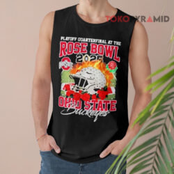 Playoff Quarterfinal At The Rose Bowl 2025 Ohio State Buckeyes Helmet Shirt 2 Playoff Quarterfinal At The Rose Bowl 2025 Ohio State Buckeyes Helmet Tank Top