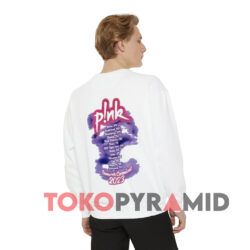Pnk Summer Carnival Tour 2023 Double Sided White Sweatshirt Back