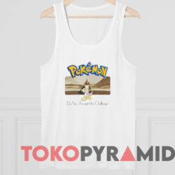 Pokemon Do You Accept The Challenge Mewtwo T-shirt 4 Pokemon Do You Accept The Challenge Mewtwo T shirt White TankTop
