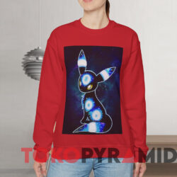 Pokemon Galaxy Umbreon T-Shirt 2 Pokemon Galaxy Umbreon T shirt Red Sweatshirt