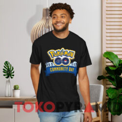 Pokemon Go Community Day T shirt Black T shirt