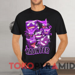 Pokemon Haunter Shirt Black T shirt