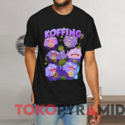 Pokemon Koffing T shirt Black T shirt
