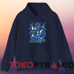 Pokemon Lucario T-shirt 3 Pokemon Lucario T shirt Navy Hoodie