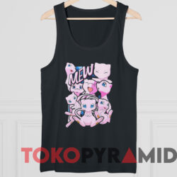 Pokemon Mew T-Shirt 4 Pokemon Mew T shirt Black TankTop