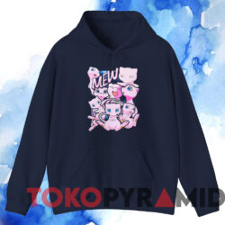 Pokemon Mew T-Shirt 3 Pokemon Mew T shirt Navy Hoodie