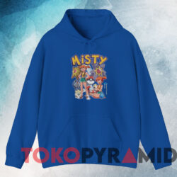 Pokemon Misty T-shirt 3 Pokemon Misty T shirt Blue Hoodie