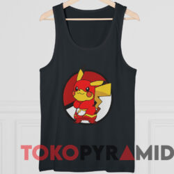 Pokemon Pikachu The Flash Shirt 4 Pokemon Pikachu The Flash Shirt Black TankTop