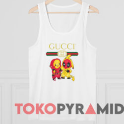 Pokemon Pikapool Pikachu Deadpool T-shirt 4 Pokemon Pikapool Pikachu Deadpool T shirt White TankTop