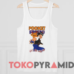 Pokemon Pocket Friend Let's Go With Me T-shirt 4 Pokemon Pocket Friend Let's Go With Me T shirt White TankTop