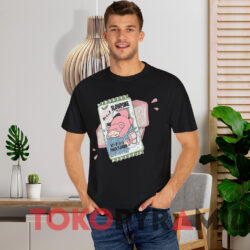 Pokemon Slowpoke Peach Flavour T shirt Black T shirt