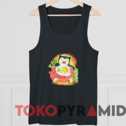 Pokemon Snorlax T shirt Black TankTop