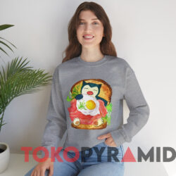 Pokemon Snorlax T shirt Grey Sweatshirt