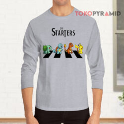 Pokemon X The Beatles Long sleeved