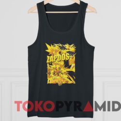 Pokemon Zapdos T-shirt 4 Pokemon Zapdos T shirt Black TankTop