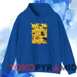 Pokemon Zapdos T-shirt 3 Pokemon Zapdos T shirt Blue Hoodie