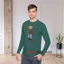 Polo Bear By Ralph Lauren T-shirt 4 Polo Bear By Ralph Lauren Green Long sleeved