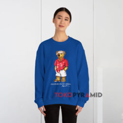 Polo Bear By Ralph Lauren Hawaiian Bear Blue Sweatshirt