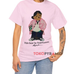 Polo Bear By Ralph Lauren Hip Hop Pink T shirt