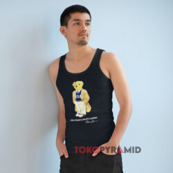 Polo Bear By Ralph Lauren Usa Black Tank Top