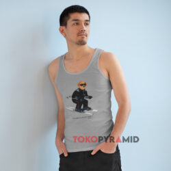 Polo Ralph Lauren 2000 Bear Snow Beach Shirt 2 Polo Ralph Lauren 2000 Bear Snow Beach Grey Tank Top