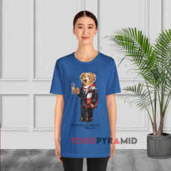 Polo Ralph Lauren Cocoa Polo Bear Blue T shirt