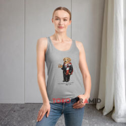 Polo Ralph Lauren Cocoa Polo Bear Grey Tank Top