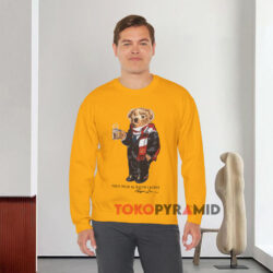 Polo Ralph Lauren Cocoa Polo Bear Yellow Sweatshirt