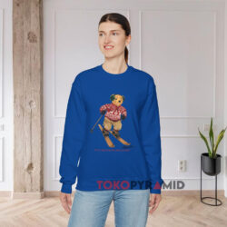 Polo Ralph Lauren Downhill Ski Bear Blue Sweatshirt