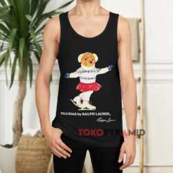 Polo Ralph Lauren Ice Skating Bear Shirt 2 Polo Ralph Lauren Ice Skating Bear Black Tank Top